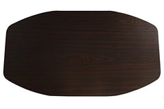 DeckUp Dusun Engineered Wood Coffee Table (Dark Wenge, Matte Finish)