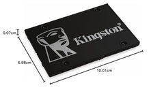 Kingston 512GB KC600 SATA 3 2.5"(6.35cm) Internal SSD (SKC600/512G)