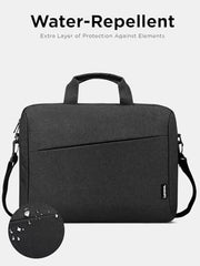 Lenovo Casual Laptop Briefcase T210 (Toploader) 39.62 cm (15.6-inch) Water Repellent Black, Sleek Design, Lightweight, Office Use, Black