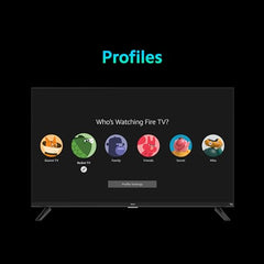 Redmi Xiaomi 80 cm (32 inches) F Series HD Ready Smart LED Fire TV L32MA-FVIN (Black)