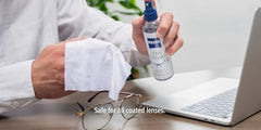 ZEISS Lens Cleaning Solution bottle– 1000ml | Streak-Free, Anti-Static & Safe for All Eyewear, Camera Lenses & Screens