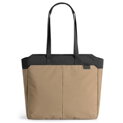 DailyObjects Recycled PET Dual Color Key Tote Bag For Women & Girls | Stylish Ladies Purse for Everyday Essentials | Fits any Laptop Upto 15.6 Inch | Padded Laptop Compartment - (Charcoal-Kelp)