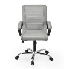 GOYALSON Ergonomic Revolving Office Home Swivel Desk Chair with Adjustable Height Smooth Moving (2, Black, Standard)