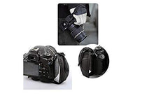 SYGA DSLR Camera Hand Grip Wrist Strap Oval Shape Black Strap