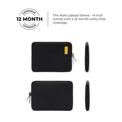 Mokobara The Em Laptop Sleeve Compatible with 14 & 15.6" inch Laptop, MacBook & Notebook | Padded Laptop Compartment with Luggage Sleeve (14 Inch, We Meet Again Sunray (Limited Edition))