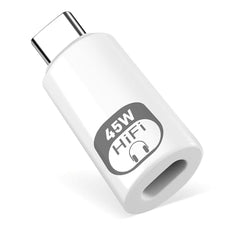 Verilux® Lighting to Type C Earphone Converter with Aluminum Alloy Housing