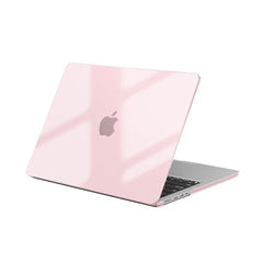 EooCoo Case for MacBook Air 15 inch M5 M4 M3 M2 2026-2023, Sparkly Clear