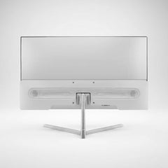 FRONTECH Ultima Series 24 Inch Curved LED Monitor, Refresh Rate 100Hz, 3500R Curve, Full HD 1080p, Built in Speaker, Bezel Less Design, HDMI & VGA Ports, 3 Years Warranty (MON-0088, White)