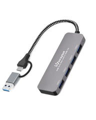 USB 3.0 to HDMI Adapter for Monitor 1080P@60Hz Display with 5Gbps High Speed Transmission, Support Extend & Mirror Mode, Compatible with Window Mac Laptop Desktop Projector TV