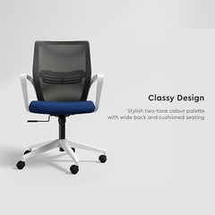 Interio by Godrej Vurv Mesh Mid Back Study Chair