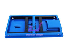 Dream Arts Shoppee Laptop Table Adjustable Foldable with i ped Stand/Mobile Stand One Drower (Blue & Black)