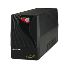 VGUARD UPS Sesto 600-600VA | AVR-enabled UPS with generator compatibility, battery protection, cold start facility and 10-15 min backup