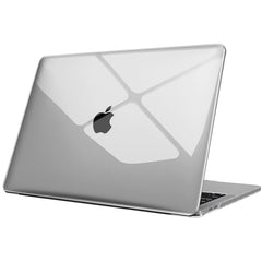 Saco Case for MacBook Air 13 Inch (2010-2017, Models A1466/A1369) – Hard Shell Plastic Protective Cover, Compatible with Old Version Mac Air 13 Inch - Crystel Grey