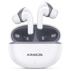 Kratos TW02 Ear Buds Wireless with 60H Playtime, Noise Isolation & Clear Calls, Bluetooth Earbuds with Voice Assistant, Ear Buds with Bluetooth V 5.3 & with Type C Fast Charging, IPX5 TWS Earphones