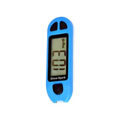 Glucospark Bare Glucose Monitoring Device With Packaging With Shipping Cost Included (No Strips, No Lancets And No Lancing Device) (B-Arm), Blue