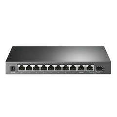 TP-Link TL-SG1210MP, 8 Port Gigabit PoE Switch, 8 PoE+ Ports @123W, w/ 2 Uplink Gigabit Ports + 1 Combo SFP Slot, Plug & Play, Extend, Priority & Isolation Mode,