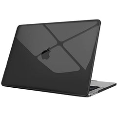 Saco Case for MacBook Air 13 Inch (2010-2017, Models A1466/A1369) – Hard Shell Plastic Protective Cover, Compatible with Old Version Mac Air 13 Inch - Crystel Grey