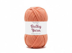 Craft Affair | Bulky Yarn/Blanket Yarn (8mm, 50 Meter, 100 Gram) | Chenille Yarn | for Craft Project: Blood Red