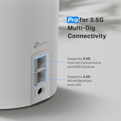 TP-Link Deco X15 Dual-Band AX1500 WiFi 6 Mesh Wi-Fi System Deco X15 2-Pack | Replaces Routers and Extenders | Covers up to 3,900 sq.ft. | 2 Gigabit ports per unit, supports Ethernet Backhaul
