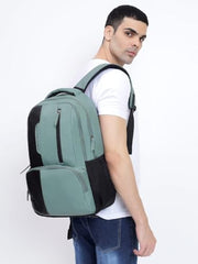 HOT SHOT BAGS VINTAGE SERIES 1396 32L FAUX LEATHER WATER RESISTANT Trolly sleeve LAPTOP BACKPACK|MEN & WOMEN | OFFICE BACKPACK | COLLEGE BACKPACK