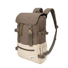 F Gear Canyon 18L Premium Canvas Laptop Backpack|Water-Resistant Fashionable Travel, Office & College Bag, Padded Laptop & Tablet Sleeves Fits Upto 17 Inch Laptop|Men & Women (Cosmic Orange)
