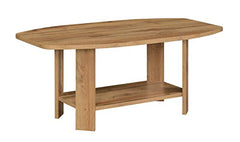 DeckUp Dusun Engineered Wood Coffee Table (Dark Wenge, Matte Finish)