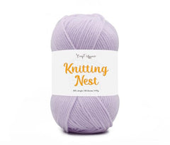 Craft Affair | Knitting Nest Acrylic Yarn (200 Meter, 100 Grams, 2mm) / Woolen Yarn/Acrylic Yarn for Knitting and Crocheting-Olive
