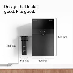 Native M3 Pro Water Purifier by Urban Company | Smartchoice | No Service for 3 Years, Unconditional Warranty | Stainless Steel Tank | 10-Stage RO+UV+100% Mineralization | Real-time Tracking