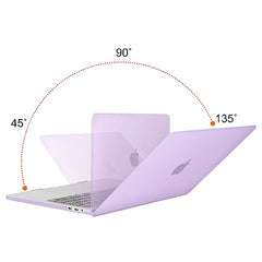 MOSISO Compatible with MacBook Pro 13 inch Case M2 2025, 2024, 2023, 2022-2016 A2338 M1 A2251 A2289 A2159 A1989 A1708 A1706, Plastic Hard Shell&Keyboard Cover&Screen Film&Storage Bag, Serenity Blue