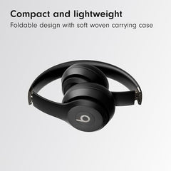 Beats Solo 4 – Wireless Bluetooth Over Ear Ultralight Headphones, Up to 50H of Battery Life, 10 min Fast Charge for 5H Battery, Mic w/Voice Assist, 3.5 mm, Apple & Android Compatible - Matte Black