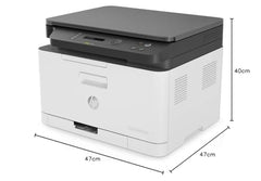 HP Color Laser 178nw All-in-One Wireless Color Laser Print, Scan & Copy with Built-in Ethernet and Wi-fi Direct, Smallest Color in its Class