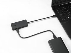 ASUS DC210 8-in-1 USB-C Dock, with 4K@60Hz HDMI 2.1, 100W PD, Gigabit Ethernet, USB-A & USB-C Ports, SD/MicroSD Reader, Braided Cable, – for All Type C Devices- MacBook,Laptop, Black, 2 Year Warranty
