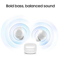 Samsung Galaxy Buds Core SM-R410 (2025) | Bluetooth 5.4 | Active Noise Cancelation | up to 35h Continuous Music Playblack - (White)