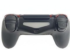 GAMERPOINT Wireless Controller for PS4/Pro/Slim – Precision Ergonomic Joystick with Built-in Speaker, 3.5mm Audio Jack, and Dual Vibration Shock Function (RED SPIDY)
