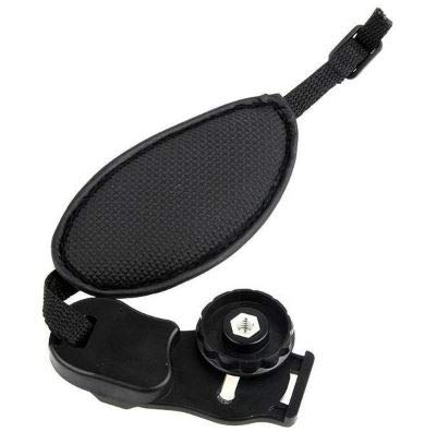 SYGA DSLR Camera Hand Grip Wrist Strap Oval Shape Black Strap