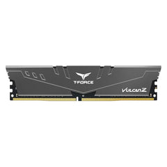 TeamGroup T-Force Vulcan Z 8GB 3200MHz (3200MT/s) CL16 Grey DDR4 UDIMM Desktop Gaming Memory, Metal Heatsink, Supports XMP 2.0, Compatible with Intel/AMD CPU, High Performance, Low Latency RAM Module