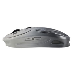 Arctic Fox Alien-X Gaming Wireless Mouse, Tri-Mode (2.4G/Bluetooth/Wired), 4800 DPI, 1000Hz Ergonomic Hollow RGB Rechargeable Type-C for Mac/Laptop/iPad/Office (Star White)
