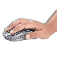 Arctic Fox Alien-X Gaming Wireless Mouse, Tri-Mode (2.4G/Bluetooth/Wired), 4800 DPI, 1000Hz Ergonomic Hollow RGB Rechargeable Type-C for Mac/Laptop/iPad/Office (Star White)