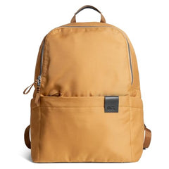 DailyObjects Monkey Shoulder Bag (19L) for Everyday Use| 100% Recycled | Travel/Office Bag | Backpack With Padded Compartment for Upto 14" | Adjustable Straps & Zipper closure - Orange