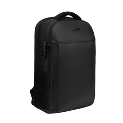 F Gear Kaneki Black 30L Premium Soft Touch Laptop Backpack | Fits 17” Laptop | USB & Type-C Charging, Number Lock, Tablet Sleeve, Hidden Pocket & Luggage Strap | Office & Travel