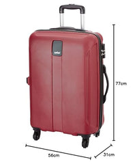 Safari Cabin Thorium Neo 8 Wheels Set of 2 (+ Medium) Trolley Bags, Hard Case Polycarbonate, 360º Spinner Wheeling Luggage for Men & Women, Travel Bag Suitcase, Dusk Green