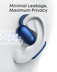 Soundcore AeroFit 2 by Anker Open Ear Earbuds, Open Ear Headphones, Earbuds