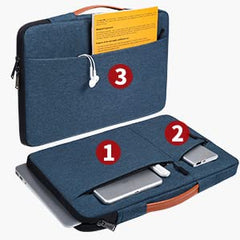 Dynotrek Arrival 15.6 inch Laptop Sleeve Case Pouch, (Denim Grey)
