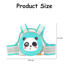 MOMISY Kids Safety Belt for Two Wheeler, Adjustable Bike Scooty Belt with Storage Bag, 2-9 Years (Rama)