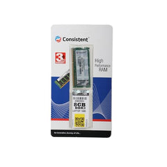 Consistent 8GB DDR3 1600 Laptop RAM, Plug-and-Play, No Additional Drivers Required with 3 Year Warranty