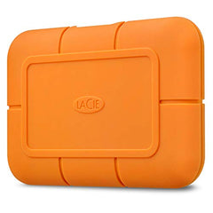 LaCie Rugged SSD Pro 1TB Solid State Drive - USB-C Thunderbolt 3, Drop Shock Dust Water Resistant, for Mac and PC Computer Desktop Laptop, 1 Mo Adobe CC (STHZ1000800)