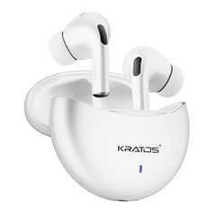 Kratos TW02 Ear Buds Wireless with 60H Playtime, Noise Isolation & Clear Calls, Bluetooth Earbuds with Voice Assistant, Ear Buds with Bluetooth V 5.3 & with Type C Fast Charging, IPX5 TWS Earphones