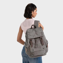 Eco Right Backpack Bag for Men and Women, Laptop Backpack for Men, College Backpack with 15.6 inch Laptop Compartment, Sustainable Canvas Backpack