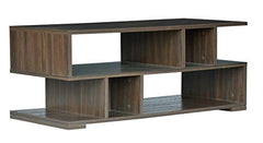 DeckUp Siena Engineered Wood Coffee Table (Dark Wenge, Matte Finish)