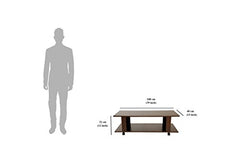DeckUp Bonton Engineered Wood TV Unit (Dark Wenge, Matte Finish)